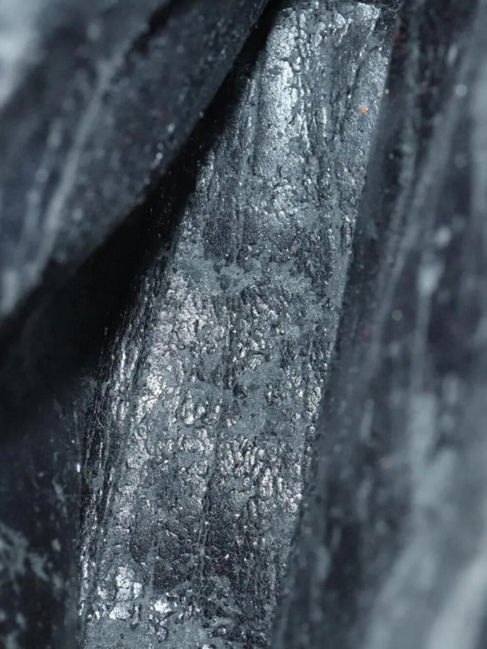 GUCCI Bamboo Hand Bag Leather Black Gold 002 1186 0260 Auth 156902 - Picture 10 of 16